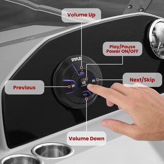 Foto 4 | Foto 4 | Amplificador Marino Bluetooth A Prueba De Agua Pyle 600w 2 Canales - Venta Internacional.