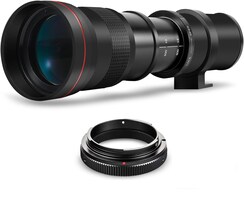Lente Teleobjetivo Bm Premium 420-800mm F/8 Para Nikon - Venta Internacional.