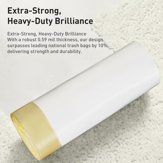 Foto 5 | Foto 5 | Bolsas De Basura Eko Rollo De Fácil Dispensación 60 Unidades 8 Galones Transparente - Venta Internacional.