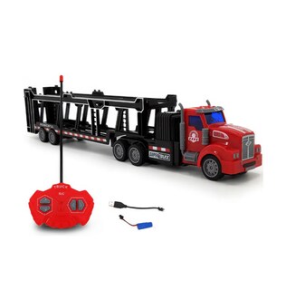 Foto 1 | Foto 1 | Trailer De Control Remoto De Juguete Para Niños Color Rojo