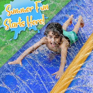 Foto 5 | Foto 5 | Tobogán Acuático Stargo Slip Splash And Slide De 18 X 5 Pies Para Niños - Venta Internacional.