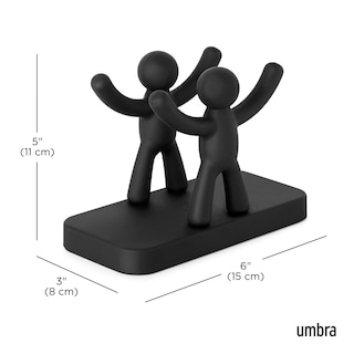 Foto 3 | Foto 3 | Servilletero Umbra Buddy Negro 15x9x8 Cm 0 25 Kg - Venta Internacional.