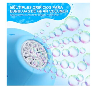 Foto 2 | Foto 2 | Maquina Burbujas Con Solución Color Azul