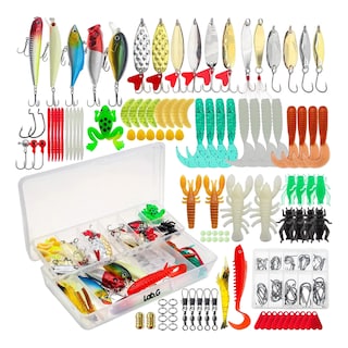 Foto 1 | Foto 1 | Kit De Cebos De Señuelos Lab.g De Pesca Profesional 181pzas Multicolor