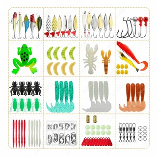 Foto 5 | Foto 5 | Kit De Cebos De Señuelos Lab.g De Pesca Profesional 181pzas Multicolor