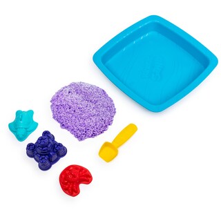 Foto 3 | Foto 3 | Sandbox Playset Kinetic Sand Con 0 45 Kg Color Morado Y 3 Moldes - Venta Internacional.