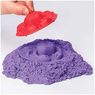Foto 4 | Foto 4 | Sandbox Playset Kinetic Sand Con 0 45 Kg Color Morado Y 3 Moldes - Venta Internacional.