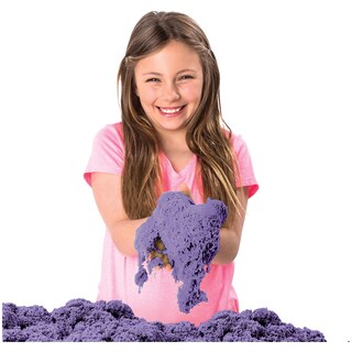 Foto 6 | Foto 6 | Sandbox Playset Kinetic Sand Con 0 45 Kg Color Morado Y 3 Moldes - Venta Internacional.