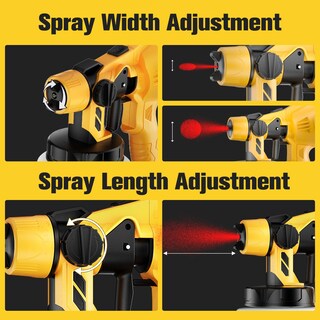 Foto 6 | Foto 6 | Pistola De Pintura Inalámbrica Sin Escobillas Synxiter Dewalt 20v 1000ml - Venta Internacional.