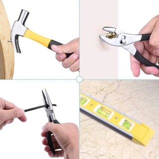 Foto 5 | Foto 5 | 98pcs Juego De Herramientas Lab.g Mecánicas Domésticas Reparación Amarillo