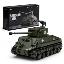 Set De Construcción Nifeliz Sherman Military Tank 860 Piezas Para Adultos - Venta Internacional.