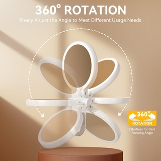 Foto 5 | Foto 5 | Espejo De Maquillaje Auxmir Con Aumento De 1x/30x Con Luz De 2000 Mah - Venta Internacional.