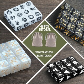 Foto 7 | Foto 7 | Set De Dados Ravonixis Habilidades Palabras Clave Contador Mtg X48 - Venta Internacional.