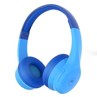Foto 1 | Foto 1 | Auriculares Inalámbricos Para Niños Pequeños Motorola Sound Jr300 Con Micrófono Azul - Venta Internacional.