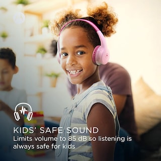 Foto 2 | Foto 2 | Auriculares Inalámbricos Para Niños Pequeños Motorola Sound Jr300 Con Micrófono Azul - Venta Internacional.