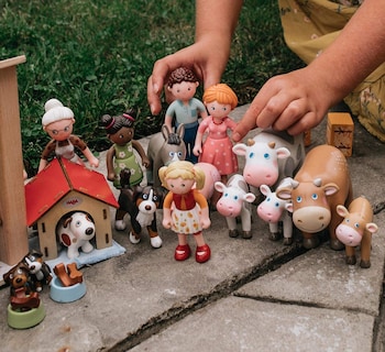 Foto 6 | Foto 6 | Muñeca De Juguete Dollhouse Haba Little Friends Mom Katrin - Venta Internacional.