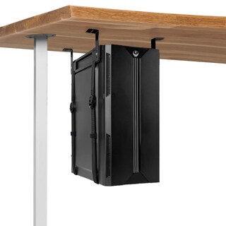 Foto 1 | Foto 1 | Soporte Para Cpu Feyrun Para Colocar Debajo Del Escritorio Antiarañazos Negro - Venta Internacional.