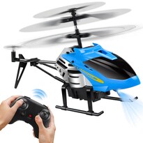 Helicóptero Rc Dolanus Con Mando A Distancia Con Una Sola Tecla Despegue Azul - Venta Internacional.