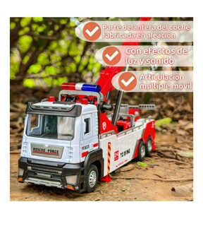 Foto 2 | Foto 2 | Grúa De Ingeniería De Aleaciones Para Niños Con Luz