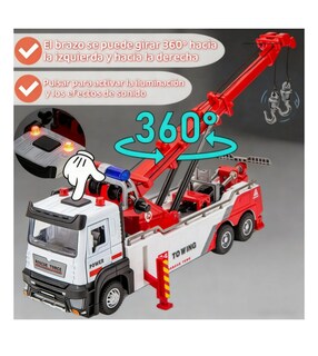 Foto 3 | Foto 3 | Grúa De Ingeniería De Aleaciones Para Niños Con Luz