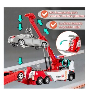 Foto 4 | Foto 4 | Grúa De Ingeniería De Aleaciones Para Niños Con Luz