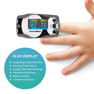 Foto 4 | Foto 4 | Oxímetro De Pulso Choicemmed Oled Panda Pediatric Para Niños - Venta Internacional.