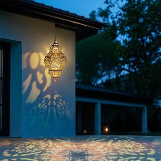 Foto 7 | Foto 7 | Farol Solar Colgante Onweii Marroquí Impermeable Para Exterior - Venta Internacional.