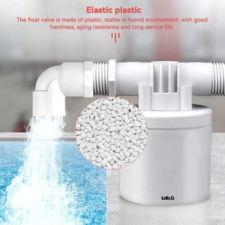 Foto 3 | Foto 3 | Válvula Lab.g Control Automática De Agua Nivel Bola Flotante Blanco