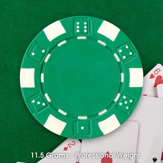 Foto 5 | Foto 5 | Juego De Fichas Estilo Dados De Casino De Póker Chh 100 Piezas 11 5 G - Venta Internacional.