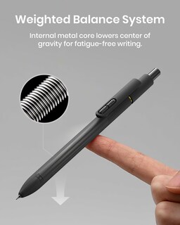 Foto 4 | Foto 4 | Paquete De 8 Bolígrafos De Gel Hiacry 0.7mm Tinta Negra Escritura Suave - Venta Internacional.