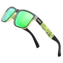 Gafas De Sol Dubery Vintage Con Lente Cuadrada Polarizada D518 Green - Venta Internacional.