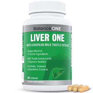 Foto 1 | Foto 1 | Supplement Balance One Liver Support Milk Thistle Durante 1 Mes - Venta Internacional.