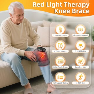 Foto 2 | Foto 2 | Faja Para Rodilla Gvmsor 660nm Y 850nm Infrarrojo Sin Cable - Venta Internacional.