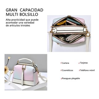 Foto 3 | Foto 3 | Bolso Bandolera Eo Safe Imports Esi-22724 Rosa