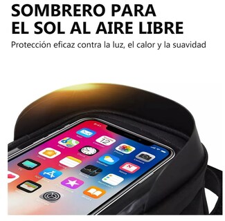 Foto 3 | Foto 3 | Bolsa De Bicicleta Xtellar Impermeable Para Porta Celular Bicicleta Negro Liso