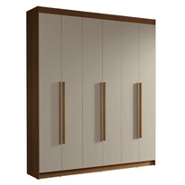 Ropero Closet Madesa Venus 6 Puertas 4 Cajones 180cm Mc 01