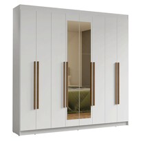 Ropero Closet Madesa Venus 8 Puertas 2 Espejos 216cm Bb 01