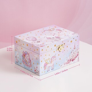 Foto 3 | Foto 3 | Caja De Joyas Procase Unicornio Con Muñeca Giratoria De Unicornio Para Niña - Venta Internacional.