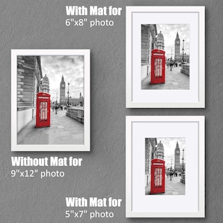 Foto 3 | Foto 3 | Portarretratos Tiblue Madera Blanca 9x12 Cm Paquete De 1 - Venta Internacional.