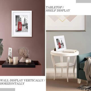 Foto 4 | Foto 4 | Portarretratos Tiblue Madera Blanca 9x12 Cm Paquete De 1 - Venta Internacional.