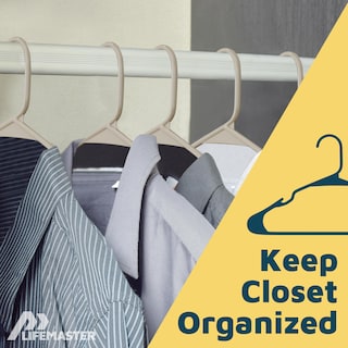 Foto 5 | Foto 5 | Juego De 120 Perchas De Plástico Resistente Lifemaster - Venta Internacional.