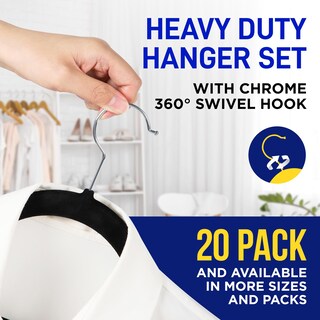 Foto 4 | Foto 4 | Set De Perchas Para Ropa Lifemaster Velvet Antideslizante 20 Piezas - Venta Internacional.