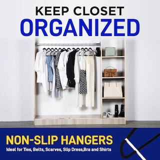 Foto 6 | Foto 6 | Set De Perchas Para Ropa Lifemaster Velvet Antideslizante 20 Piezas - Venta Internacional.