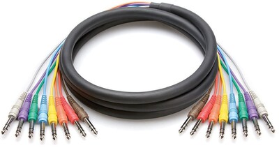 Foto 1 | Foto 1 | Cable Balanceado Snake Hosa Css-804 1/4 Pulg Trs Macho A Macho De 4 M - Venta Internacional.