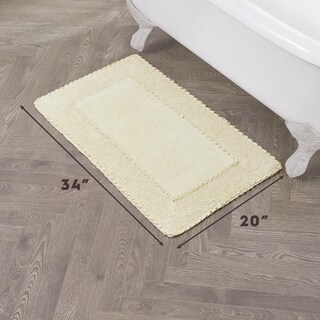 Foto 7 | Foto 7 | Alfombra De Baño Laura Ashley Con Borde De Volantes 100% Algodón Amarilla 50x85 Cm - Venta Internacional.