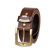 Cinturón Casual Diario Marrón Con Adorno Levi's Para Hombres - Venta Internacional.