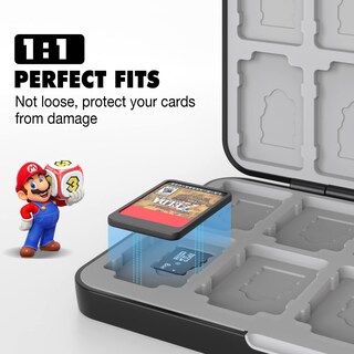 Foto 3 | Foto 3 | Estuche Para Tarjetas De Juego Moko Para Nintendo Switch 2/oled/lite Negro/blanco - Venta Internacional.