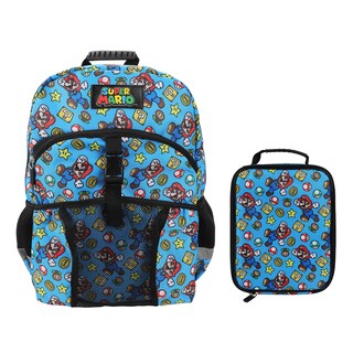 Foto 1 | Foto 1 | Set De Mochila Y Lonchera Bioworld Super Mario Para Niños 3+ Años - Venta Internacional.