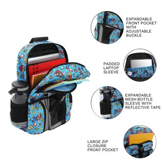 Foto 3 | Foto 3 | Set De Mochila Y Lonchera Bioworld Super Mario Para Niños 3+ Años - Venta Internacional.