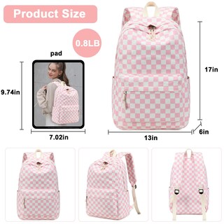 Foto 4 | Foto 4 | Mochila Escolar Bluboon Para Adolescentes En Pana 13 Pulgadas - Venta Internacional.